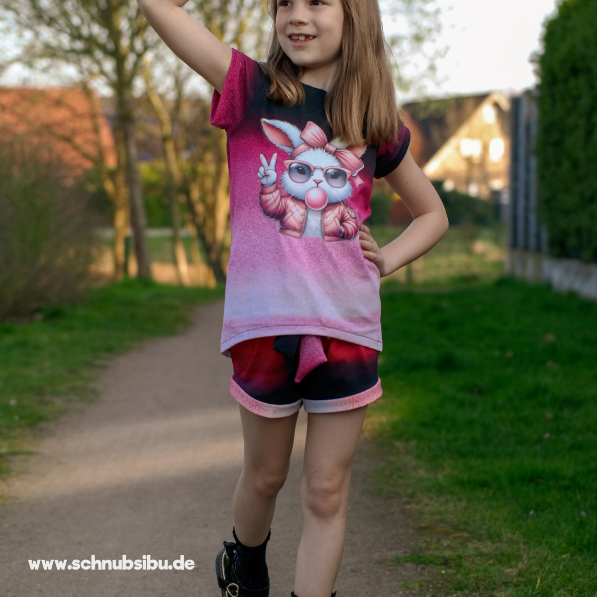 Bügelbild Bubble Gum Hase